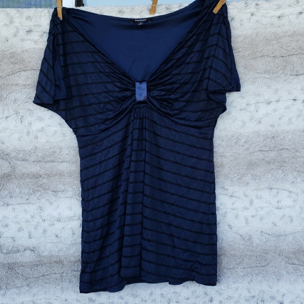 Navy short sleeve